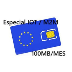 TARJETA SIM DATOS GPS (especial máquinas / iot)